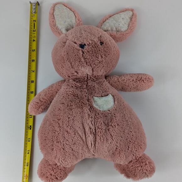 Baby Gund Stuffed Bunny Rabbit Oh So Snuggly Plush Quilted Feet Ears Easter Gift - Picture 12 of 13